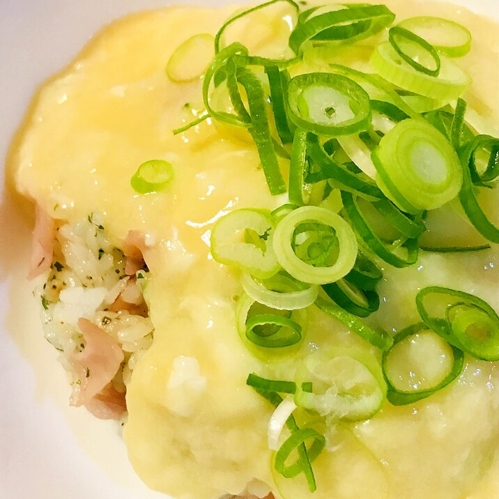 あんかけチャーハン●玉子あんかけハムチャーハン